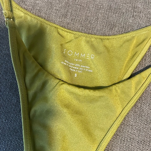 Sommer Swim EDEN - CHEEKY BIKINI BOTTOMS size S NWOT - Picture 2 of 3